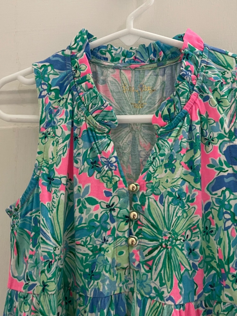 Girl's Mini Malone Maxi Dress Good Hare Day - Picture 2 of 13